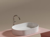 Фото раковина накладная ceramicanova element 60.8 см, цвет: белый cn6048