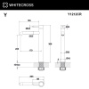 Фото смеситель для раковины whitecross y y1212cr, цвет: хром