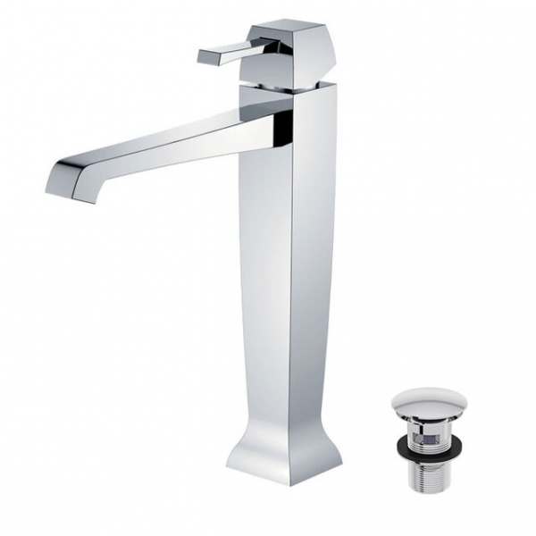 Фото смеситель для раковины caprigo diamante 50-023-crm