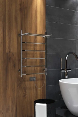 Фото электрический полотенцесушитель indigo roof lux 80/50 lcrle80-50prt