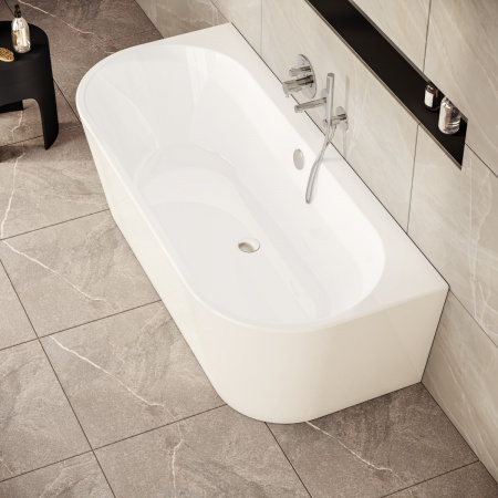Фото акриловая ванна vitra geo 180x80 см 65420006000