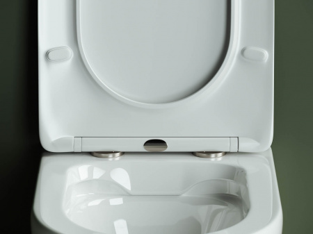 Фото унитаз подвесной, безободковый ceramicanova highlight cn1804