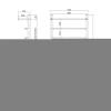 Фото электрический полотенцесушитель indigo roof lux 80/50 lcrle80-50prt