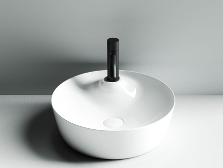 Фото раковина накладная ceramicanova element 43.5 см, цвет: белый cn6014