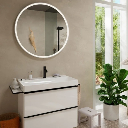Фото смеситель для раковины hansgrohe tecturis s 73310670