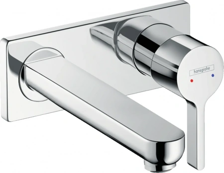 Фото смеситель для раковины hansgrohe metris s 31163000