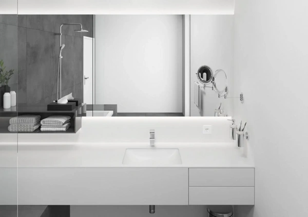 Фото смеситель для раковины hansgrohe vernis shape 71561000