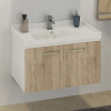 Тумба с раковиной Comforty Рига 80 см 00004139026