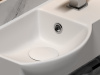 Фото раковина подвесная ceramicanova element 40 см, цвет: белый cn6039l