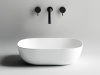 Фото раковина накладная ceramicanova element 45.5 см, цвет: белый cn6009