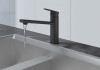Фото смеситель для кухни акватек ника aq1880mb,цвет: черный
