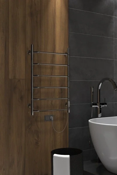 Фото электрический полотенцесушитель indigo roof lux 80/50 lcrle80-50rt