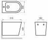 Фото биде подвесное belbagno flay-r bb053bh