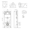 Фото унитаз с инсталляцией am.pm inspire is49051.501700
