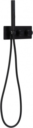 Фото смеситель для ванны allen brau liberty 5.33009-31 черный матовый
