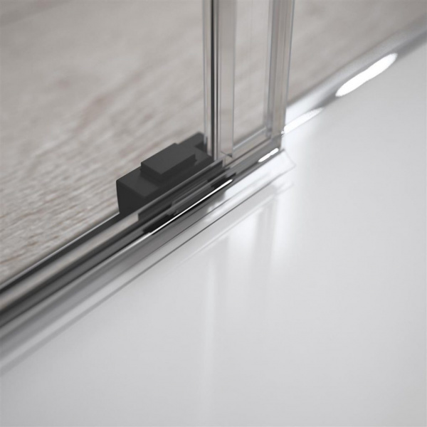 Фото душевая дверь radaway idea black dwj 130 см 387017-54-01l/r
