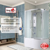 Фото душевая кабина avacan em5811ln 110x80 см без крыши