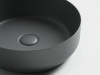 Фото раковина накладная ceramicanova element 39 см, цвет: антрацит cn6022mdh