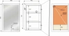 Фото зеркальный шкаф style line квартет 50 см сс-00002452