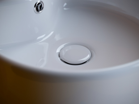 Фото раковина накладная ceramicanova element 40 см, цвет: белый cn5027