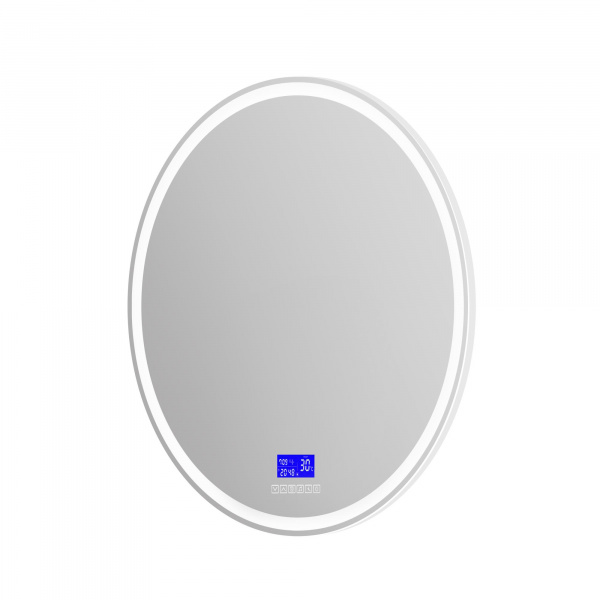 Фото зеркало с подсветкой belbagno 80 см spc-rng-800-led-tch-rad