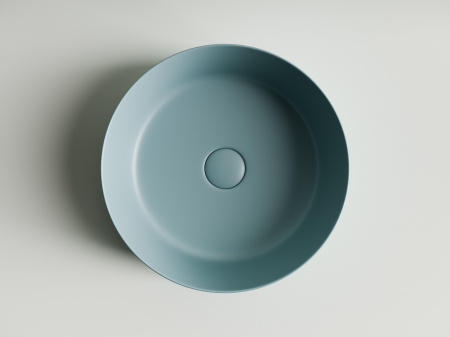 Фото раковина накладная ceramicanova element 39 см, цвет: зеленый cn6022mlg