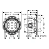 Фото смеситель для душа hansgrohe metropol 32565000s