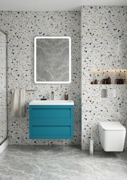 Фото тумба под раковину art&max platino 58 см am-platino-580-2c-so-tm
