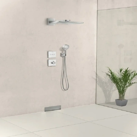 Фото смеситель для ванны hansgrohe shower select 15764700