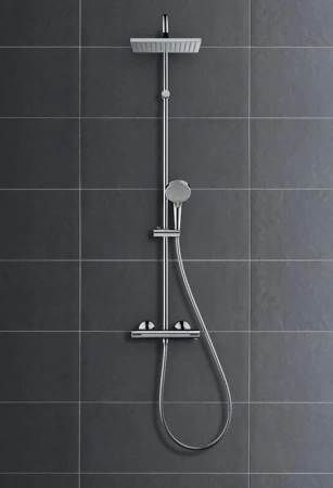 Фото душевая стойка hansgrohe vernis shape 26286000