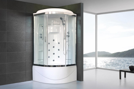 Фото душевая кабина royal bath nrw rb90nrw-t-ch 90x90 см