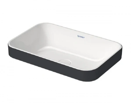 Фото раковина накладная duravit happy d.2 plus  60 см 2359606100