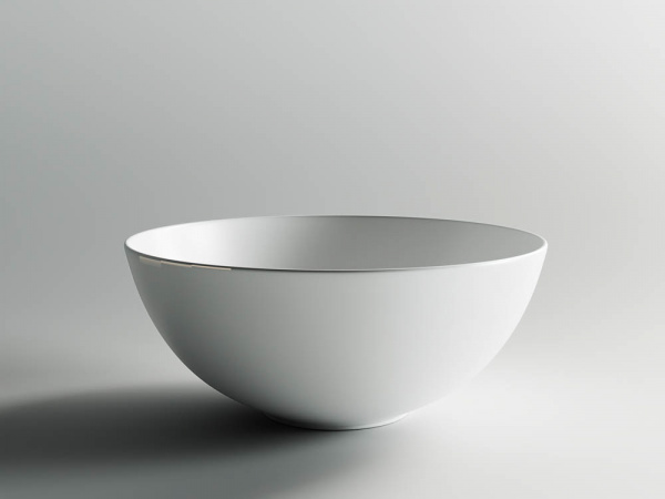 Фото раковина накладная ceramicanova element 35.8 см, цвет: белый cn6003