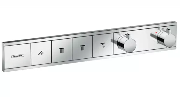 Фото термостатический смеситель для душа hansgrohe rainselect 15382000