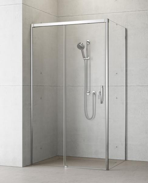 Фото душевая дверь radaway idea kdj 110 см 387041-01-01l/r