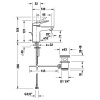 Фото смеситель для раковины duravit circle wa1010001c10