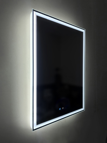 Фото зеркало с подсветкой belbagno 100 см spc-grt-1000-800-led-tch-snd