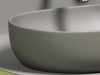Фото раковина накладная ceramicanova element 60 см, цвет: антрацит cn6047mh