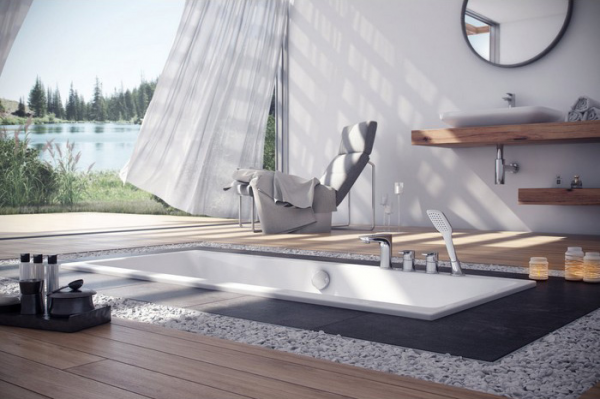 Фото акриловая ванна excellent pryzmat slim 160x75 см