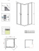 Фото душевое ограждение radaway classic c 80x80 см 30060-04-06