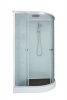 Душевая кабина DTO 120x80 см EM1512LGM+EL с гидромассажем и электрикой