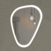 Зеркало с подсветкой Comforty Олеандр 70 см 00-00014342