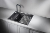 Кухонная мойка Granula 60 см 6004, ШВАРЦ