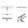 Фото душевой трап am.pm masterflow 60 см w01sc-p11-060-01bm