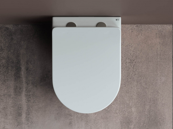 Фото унитаз подвесной, безободковый ceramicanova mia cn1805