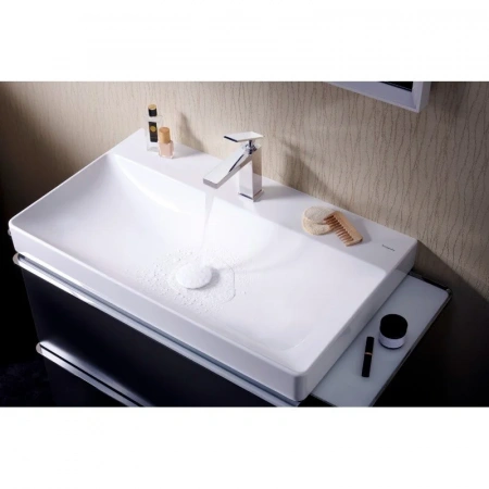 Фото смеситель для раковины hansgrohe tecturis e 73012000