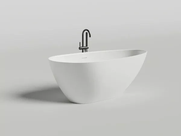 Фото ванна из искусственного камня salini paola 170x85 см 1015104g глянцевая