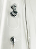 Фото душевая кабина royal bath bk rb90bk1-m-ch 90x90 см