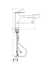 Фото смеситель для кухонной мойки hansgrohe zesis 74804670