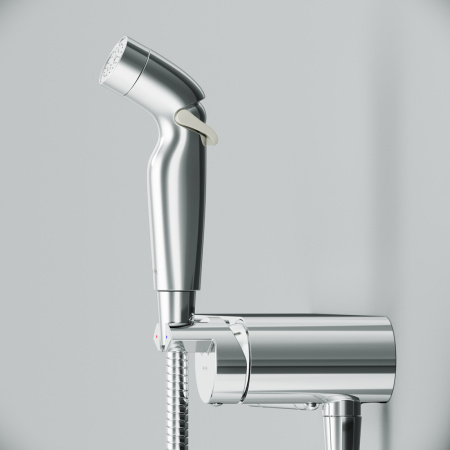 Фото встраиваемый смеситель с гигиеническим душем am.pm func f0h8f900